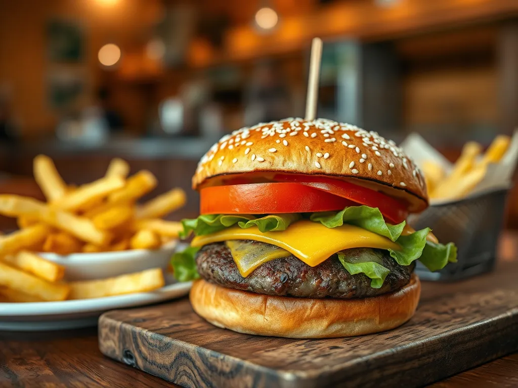 Ile kcal ma drwal? Sprawdź kaloryczność Burgera Drwala!