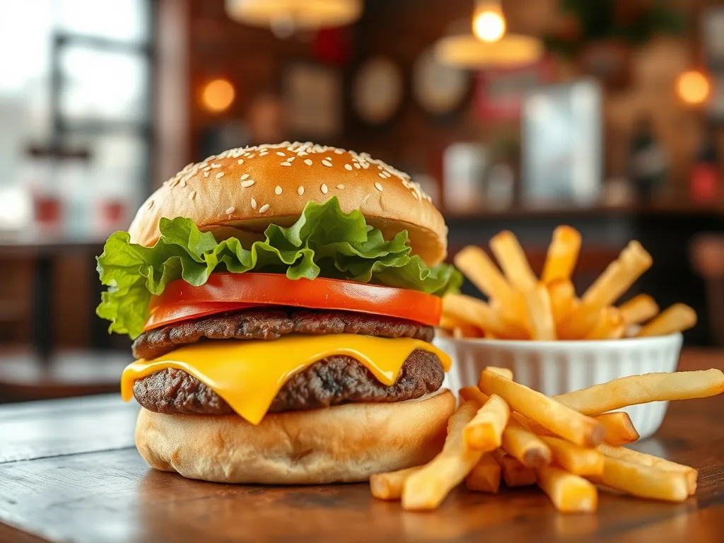 Ile kalorii ma drwal? Sprawdź wartości odżywcze Burgera Drwala!